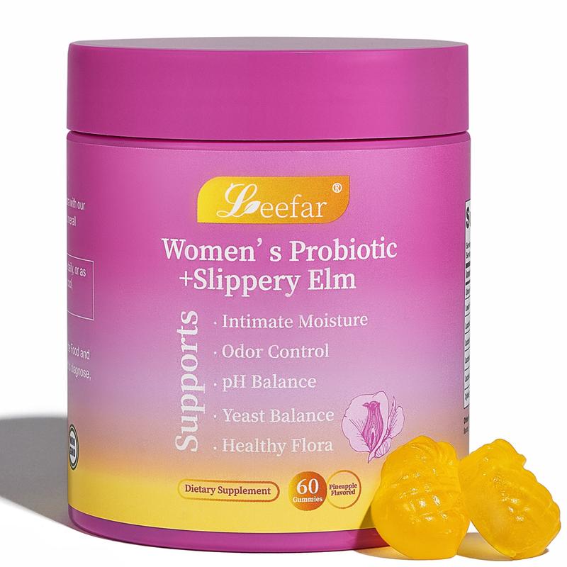 LEEFAR Her Juicy Feminine Probiotics Gummies-
